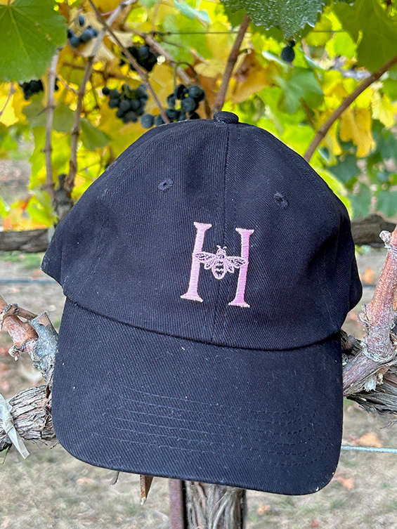 Product Image for Ball Cap with Pink Logo