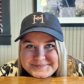 Product Image for Ball Cap with Pink Logo