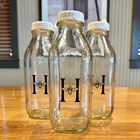 Product Image for Logo Milk Bottle