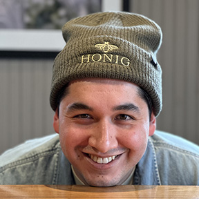 Product Image for Green Logo Beanie